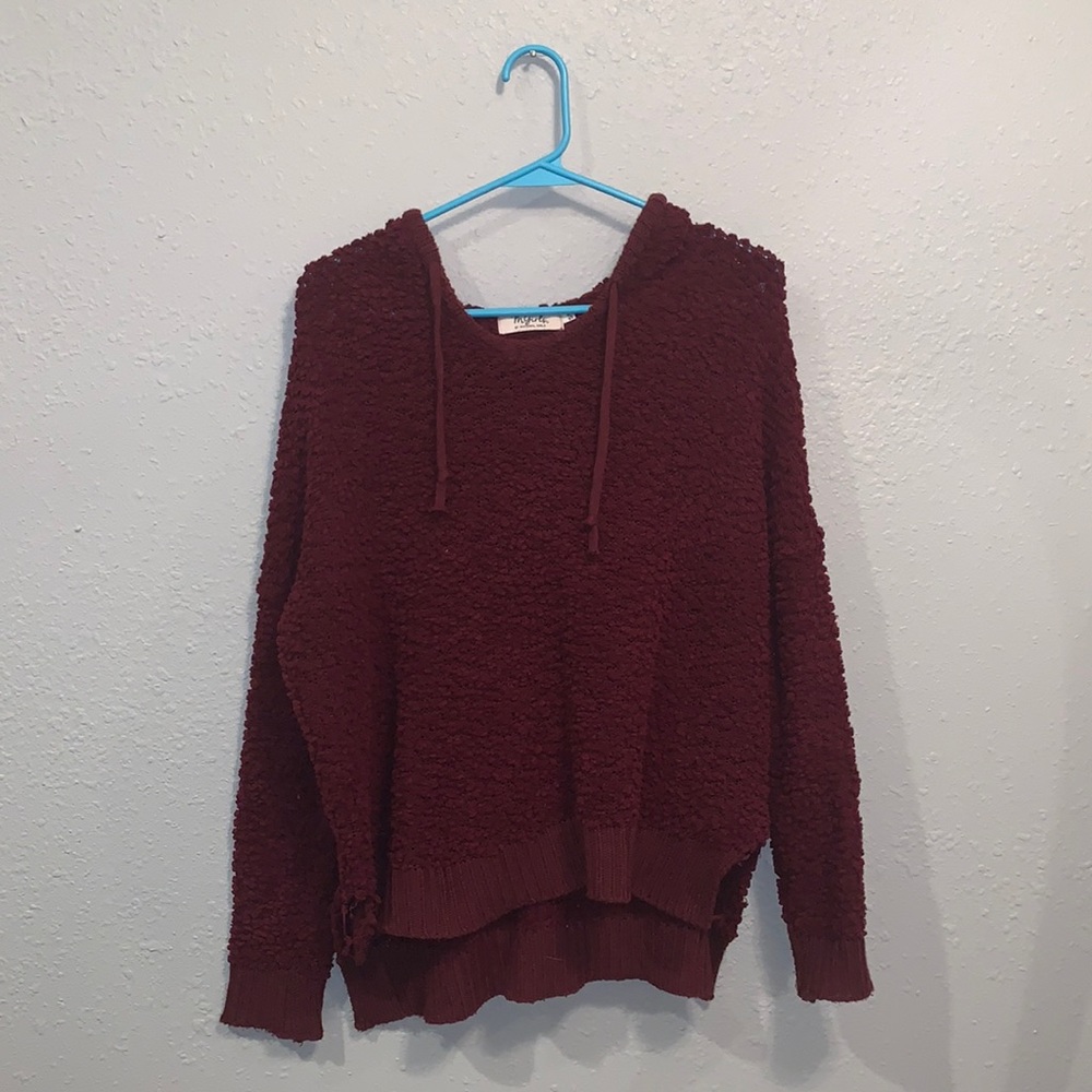 Popcorn sweater
